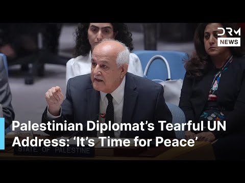 Palestine Envoy Delivers Emotional Speech at UN After Ceasefire, Praises Trump, Slams Israel | AC1G