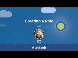 Drupal 8 User Guide: 7.3. Creating a Role