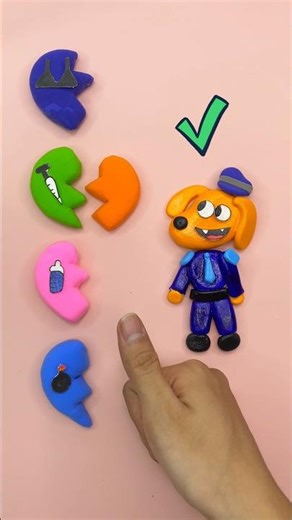 Choose the right heart to help | Guess the mixed Color: Labrador, Doberman, Papillon, Dr. Antel