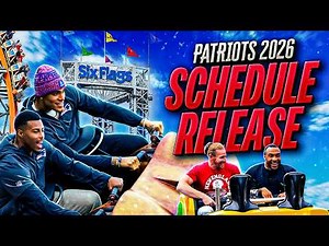 2026 New England Patriots Schedule Release at Six Flags New England