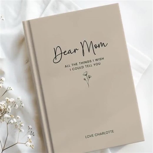 Loss of Mother Grief Journal Letters to My Mom in Heaven Grieving Loss of Mother Journal Mom Remembrance Gift Loss of Mom Dear Mom Book - Etsy
