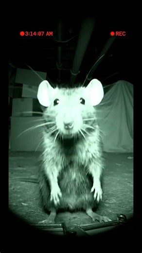 Rat Outsmarts Trap… #FunnyAnimals #SecurityCam #Shorts