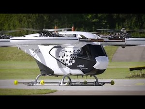 City Airbus eVTOL first fully automatic flight: take off, stabilisation in flight and landing