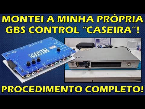 MONTEI A MINHA PRÓPRIA GBS CONTROL CASEIRA! PROCEDIMENTO COMPLETO PASSO A PASSO