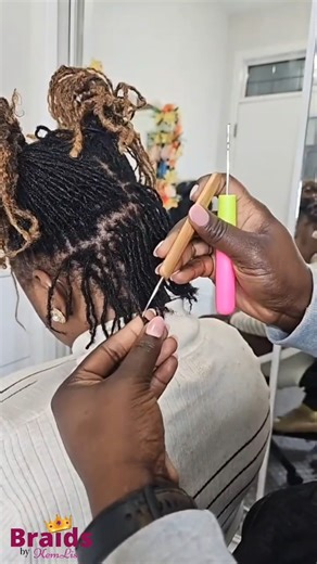 Microlocs Extentions Removal Tutorial #microlocs #sisterlocks #extentions #explorepage