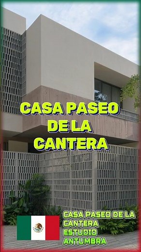 🇲🇽 Fachadas que respiran: El arte de la celosía de piedra 🪨