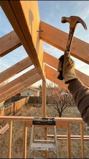 I Built This Entire Gazebo ALONE — Every Step From Nothing #shorts