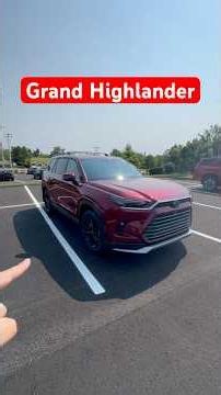 2026 Toyota Grand Highlander Hybrid MAX Platinum #toyota #grandhighlander #suv #carreview #newcar