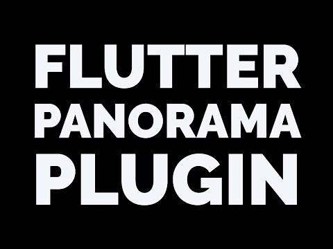 Flutter Panorama Plugin