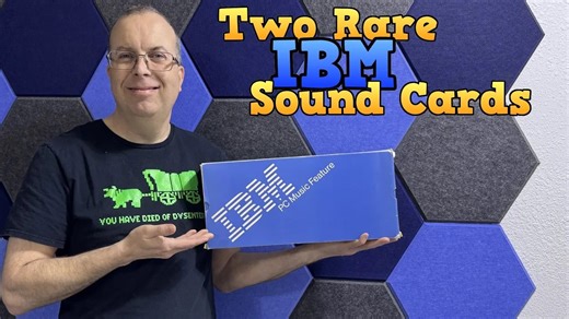 "IBM古董声卡对决！音乐卡vs语音卡，30年前的音质有多强？"