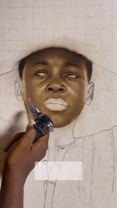 5.2K views · 125K reactions | I hope the algorithm shows this to everyone Day 34/100 of posting my art until the right audience sees it #art #artist #pyrography #fireart #fyp | Samuel Ume | Facebook