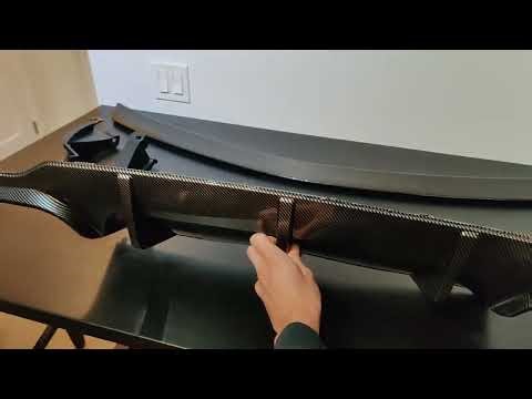 Unboxing a "Carbon Fiber" Diffuser for the Facelift W204 C63 AMG 😂