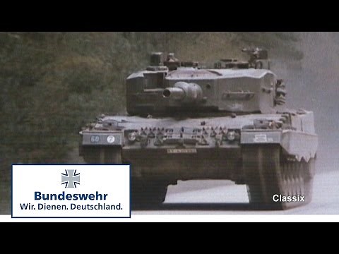 Classix: So stabilisiert der Kampfpanzer Leopard seine Kanone (1986) - Bundeswehr