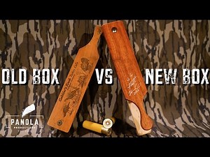 OLD BOX CALL vs NEW BOX CALL (Matt Van Cise- High Class Calls)