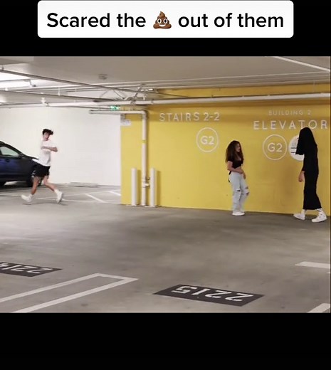 They were so scared! Full video on youtube😱 @thedombrack @sofiedossi