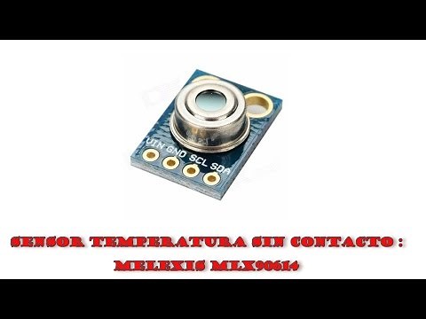Sensor de temperatura sin contancto Melesis MLX90614 con Arduino
