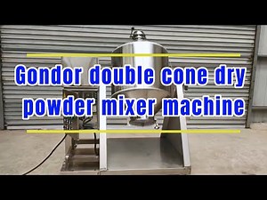 🔹 Double Cone Blender Machine in Action | How It Transforms Your Mixing Process 🔹 #gondormachinery