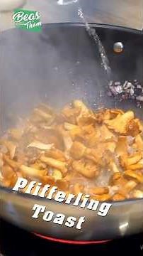 Cremiges Pfifferling Toast Rezept | Schnell, einfach & lecker #rezept #pfifferlinge #pilze