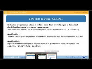 21 Programación en C: FUNCIONES | Ejemplos