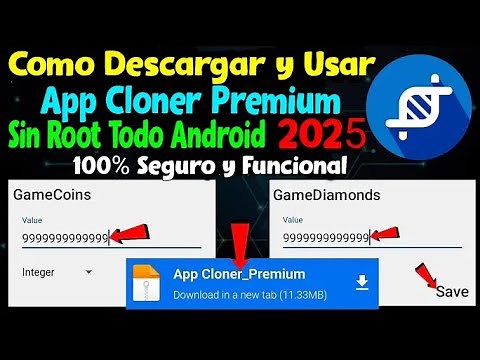 Como Descargar y Usar App Cloner para Cualquier Android Sin Necesidad de Tener Root || 2025