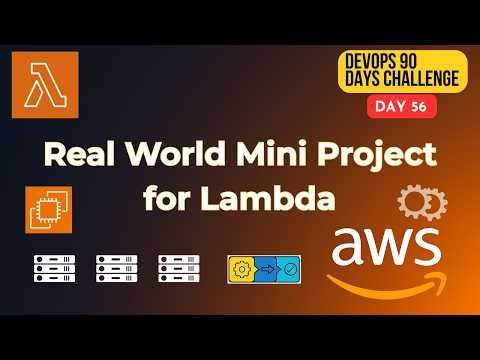 90 Days DevOps Challenge | Day 56 | Serverless Automation | S3 & Lambda Event Triggers