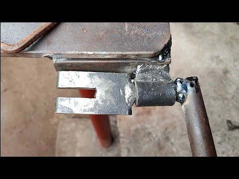Simple Bending Tricks For Metal Bar / Flat Bar Bending Diy / Bending A Metal Bar