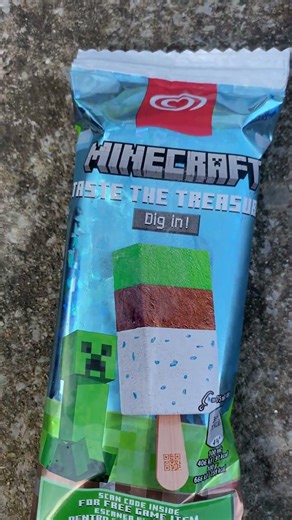 Unboxing the NEW Minecraft Ice Cream #minecraft