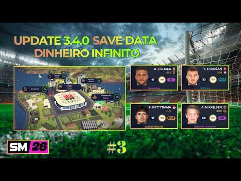 Soccer Manager 2026 Os Melhor Save Data 3.4.0 Parte 3