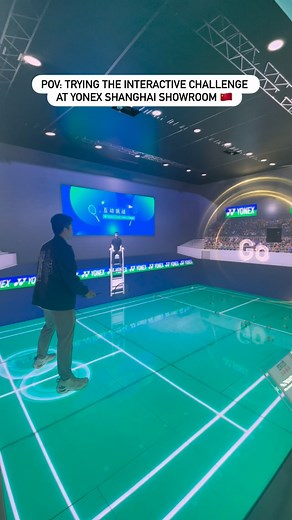 Badmindeng on Instagram: "Think you can do better than me? 🏸🎮 Comment if you think you can beat my high score 👇 Fun experience, but the ceiling was low so I can’t jump and scared to break the testing racquet. The shuttle feeding came at a mid-low angle so it was uncomfortable to hit in a downwards motion 😅 One of the activities I’ve been eager to try since the showroom opened two years ago. 📍YONEX Shanghai Showroom #badminton #yonexbadminton #badmintonlove