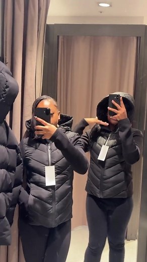 Shop the Zara Contrast Puffer Jacket Today