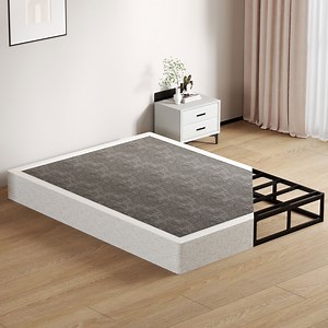 QUEEN Box Spring，9-inch heavy-duty metal mattress foundation，Easy Assembly