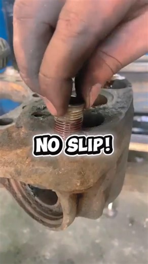 Stripped Bolt? Use a Threaded Socket Hack That Works! #mechanic #diyideas