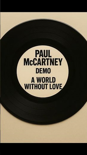 The Beatles: Paul McCartney A World Without Love (DEMO 1964) #shorts