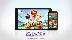 144K views · 65 shares | Angry Birds Blast is now available! Check out the trailer here.  Play now: https://rov.io/PlayBlast_fb | Angry Birds Blast | Facebook