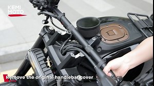 KEMIMOTO Motorcycle Handlebar RiserBar Clamp Mount, Sportster S Accessories Compatible with Sportster S 1250 RH1250 SS1250 2021 2022 2023