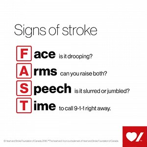Stroke is a medical emergency. If you experience any of these signs, call 9-1-1. Do not drive to the hospital. An ambulance will get you to the best hospital for stroke care. Learn the signs because when you suspect stroke, every minute counts. http://bit.ly/2p9vtpU | Heart & Stroke