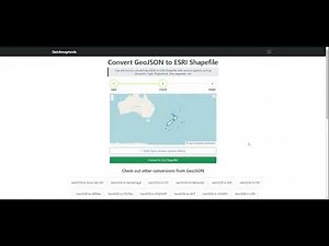 The easiest way to convert Geojson to Shapefile