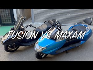 Fusion vs. Maxam: A Comparison of Various Features - Acceleration Comparison Vlog - Big Scooter M...