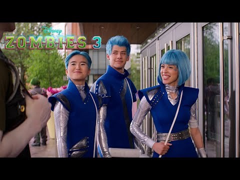 ZOMBIES 3 | The first day of the aliens at Seabrook High | Clip | Now Streaming on Disney +
