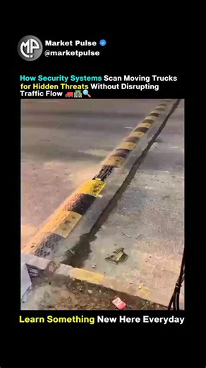 Market Pulse on Instagram: "Security systems scan moving trucks using non-intrusive inspection technology that works at full traffic speed. High-energy X-rays or gamma rays penetrate cargo while detectors read density differences in real time. Software reconstructs the scan instantly, flagging anomalies like hidden compartments, weapons, or smuggled materials without stopping the vehicle. The trick is synchronization — radiation pulses, detector timing, and vehicle speed are matched so flow neve