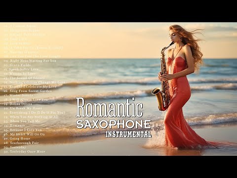 Romantic Relaxing Saxophone Music | Relaxing Instrumental Music for Stress Relief (4K)