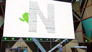 Summary of how much "Android N" powered up, the three major themes are "performance" "security" "productivity"