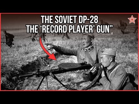 Why the Soviet DP-28 Became WWII’s Most Unusual Machine Gun || WW2 Stories