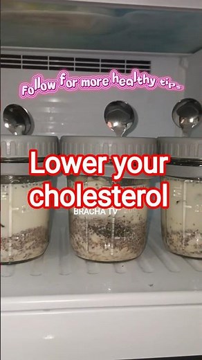 OVERNIGHT OATS TO LOWER YOUR CHOLESTEROL #overnightoats #oatmeal #oats