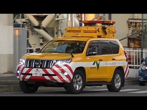【高速を降り一般道を走行！！】NEXCO東日本高速道路パトロールカー！！ランクルで都内を走行！！