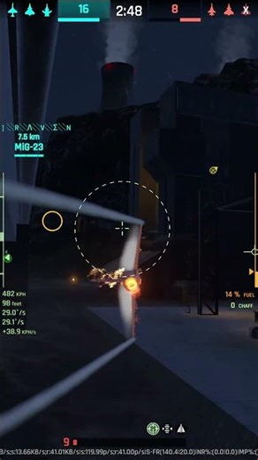 Mirage 2000 has 9 lives