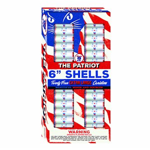 The Patriot 6 inch Canister | Artillery Shells | Big Gorilla Fireworks