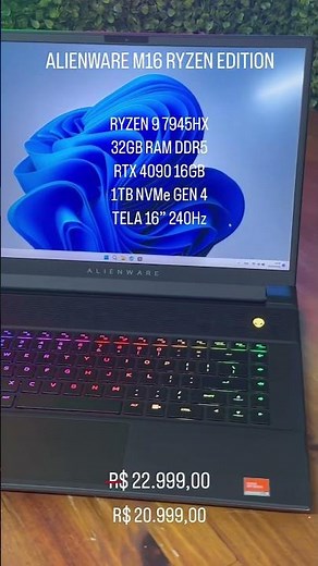 Alienware 7945HX • RTX 4090