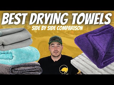 Best DRYING TOWEL for your CAR! How to dry your car fast and easy