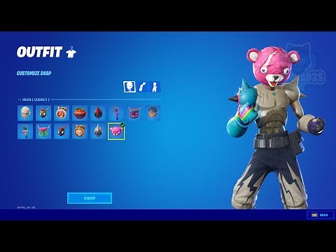 Fortnite New Snap Skin Styles Showcase (Head, Arm, Leg and Torso)